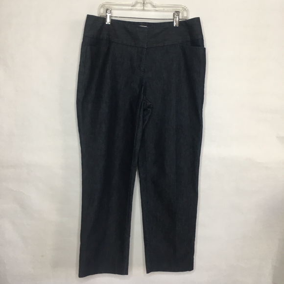 Halogen Womens Dark Blue Wash Taylor Fit Pants - Picture 2 of 4